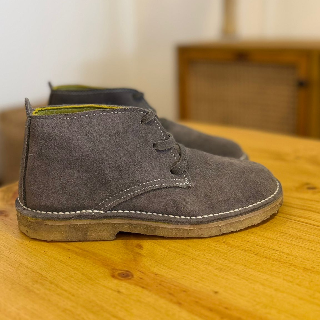 Botas Fray Mocho Gamuza gris