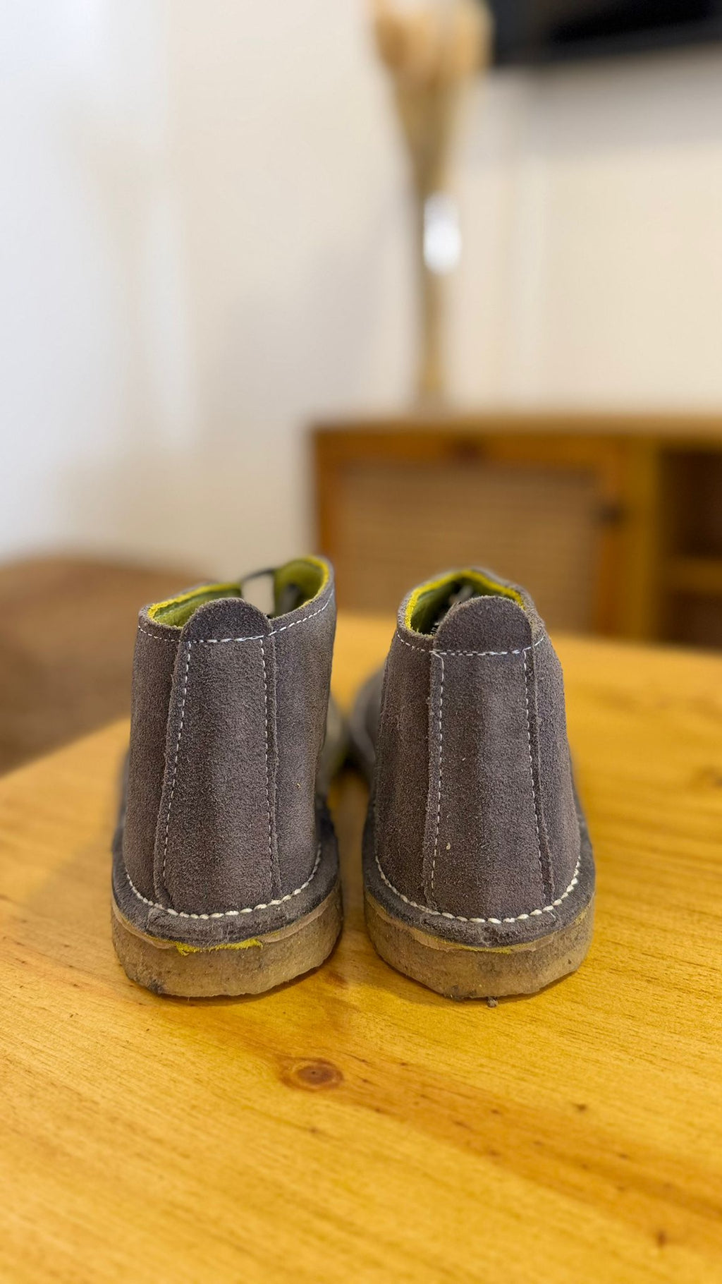 Botas Fray Mocho Gamuza gris