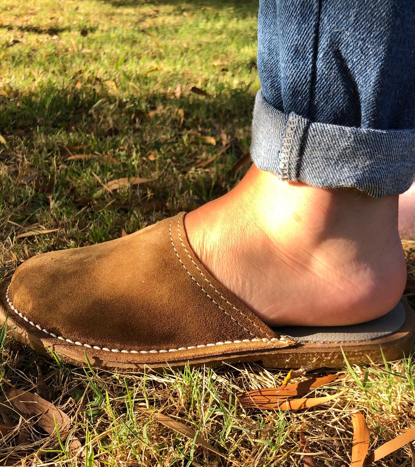 Zapas Clásicas Gamuza Marrón