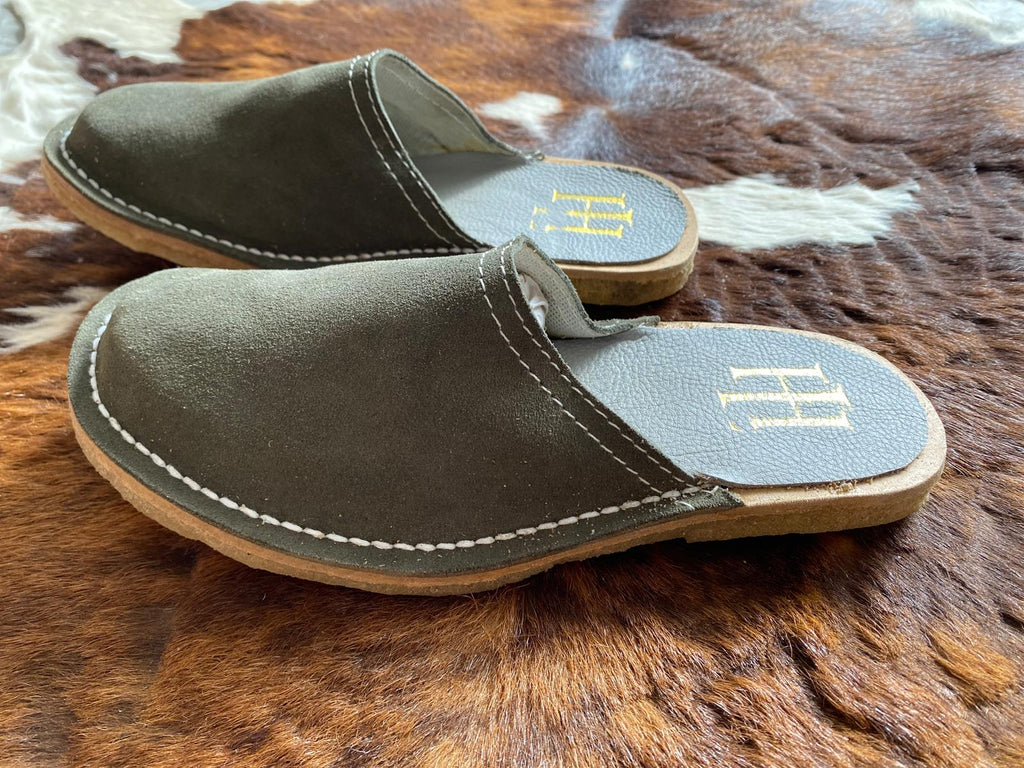 Zapas Clásicas Gamuza Verde